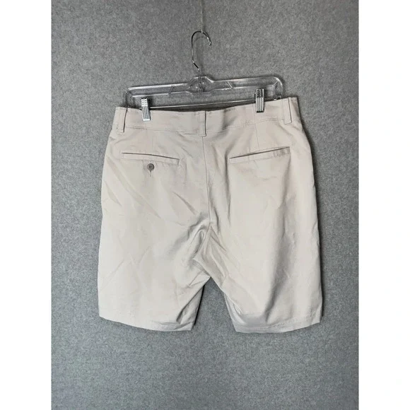 Grand Slam Shorts Mens 34 Gray Golf‎ Chino Casual Lightweight Stretch Preppy - Picture 10 of 10